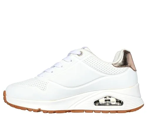 Skechers ▫️ Uno Gen1 Shimmer Away Ténis unissexo para crianças 4