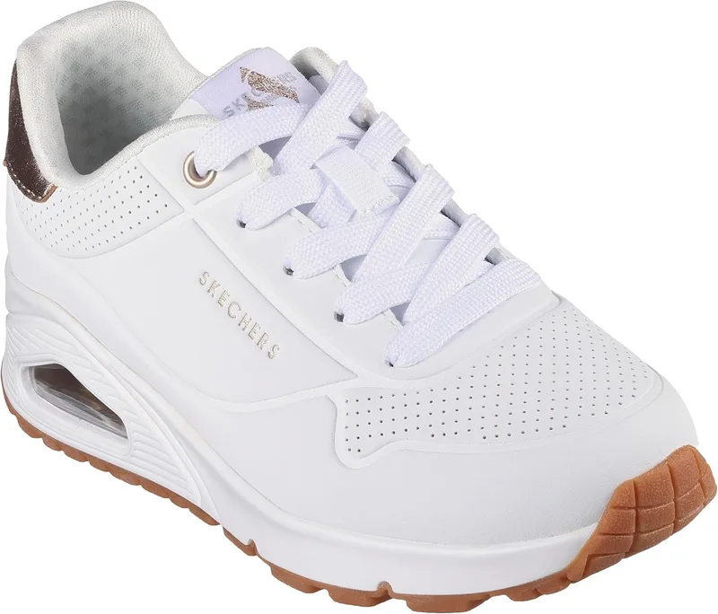 Skechers ▫️ Uno Gen1 Shimmer Away Ténis unissexo para crianças