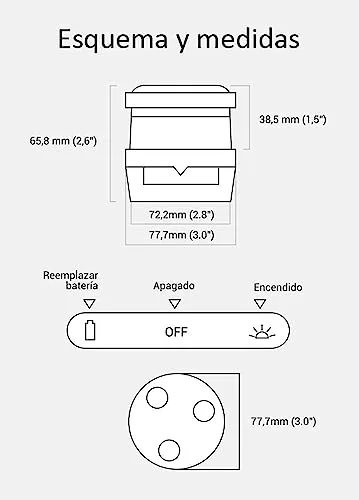 ITAL ▫️ Neoway - Baliza de emergência V16 homologada e ligada ao sistema DGT 3.0 - Luz LED de alta visibilidade a 360° com fixação magnética - Dispositivo de sinalização obrigatório em Espanha a partir de 2026 2