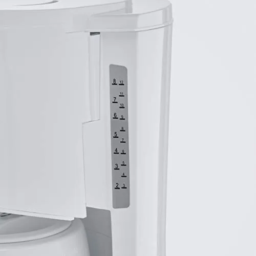 Severin ▫️ Máquina de café por gotejamento Duo até 16 chávenas, Máquina de café com filtro compacta / Máquina de café americana com 2 jarros térmicos, com desligamento automático, branca, KA 9314 4