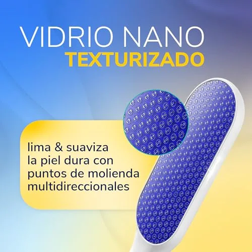 Dr. Scholl's ▫️ Lima Manual Scholl Nano Cristal para os pés - Exclusivo da Amazon - Elimina calosidades e durezas - Lavável e reutilizável - 1 unidade 2