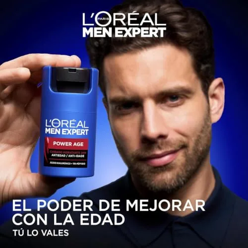 L'Oreal Paris ▫️ L'Oréal Paris Men Expert Power Age - Rotina com Creme + Soro Concentrado 4