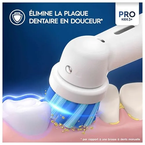 Oral-B ▫️ Pro Kids Cabeças de escova Disney A Rainha da Neve, Embalagem de 4 unidades 3
