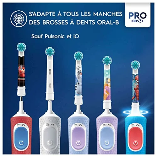 Oral-B ▫️ Pro Kids Cabeças de escova Disney A Rainha da Neve, Embalagem de 4 unidades 5