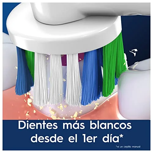 Oral-B ▫️ 3D White - Cabeças de escova de substituição originais, brancas, embalagem de 10 2