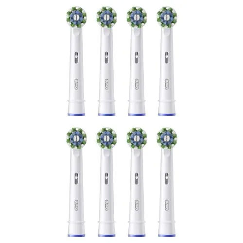 Oral-B ▫️ Pro Cross Action - Escovas para escova de dentes elétrica, embalagem de 8 unidades 2