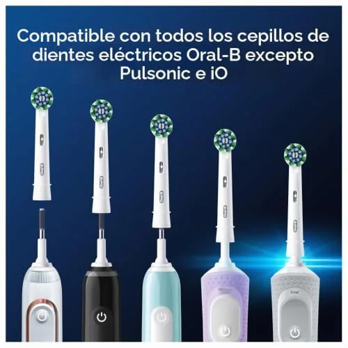 Oral-B ▫️ Pro Cross Action - Escovas para escova de dentes elétrica, embalagem de 8 unidades 5