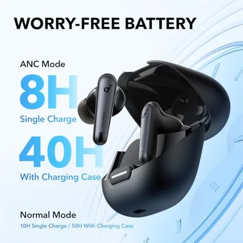Soundcore ▫️ Auscultadores Bluetooth Liberty 4 NC da Anker, 50 h 5