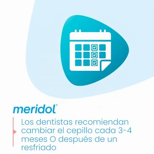 Meridol ▫️ escova de dentes para proteção das gengivas, suave 7