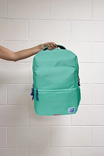 Oxford ▫️ B-Ready, Mochila escolar unissexo, 28 L, 42 m, bolso acolchoado para computador portátil, poliéster reciclado RPET, cor Ice Mint 4