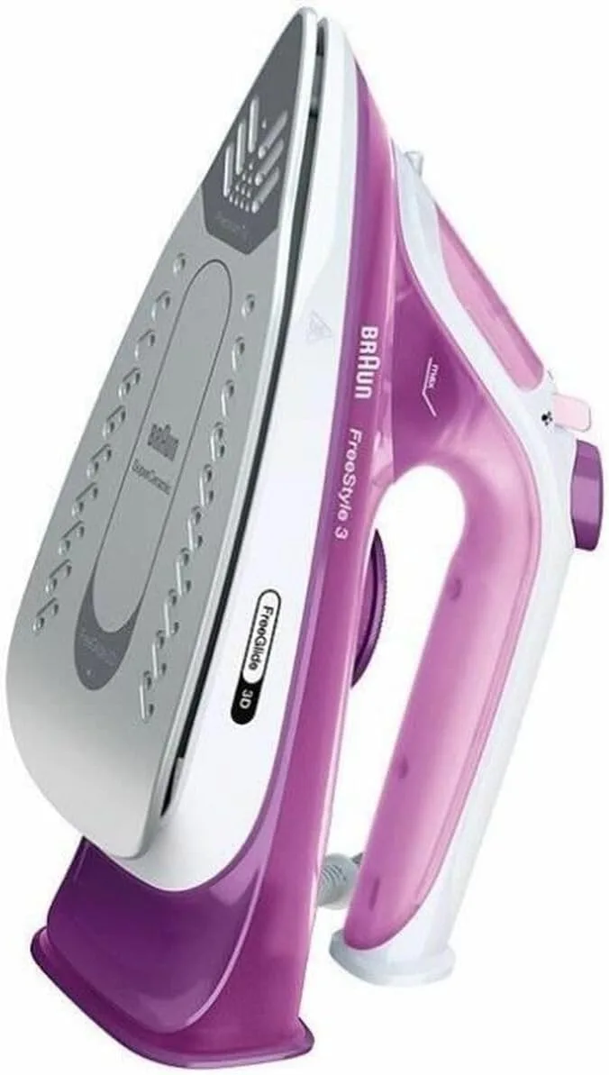 Braun ▫️ Ferro a vapor FI3124 PU - Freestyle 3 - Sola SuperCéramic