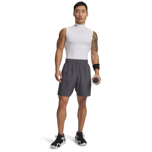 Under Armour ▫️ Calções com Padrão Trançado - Calções para Homem 3