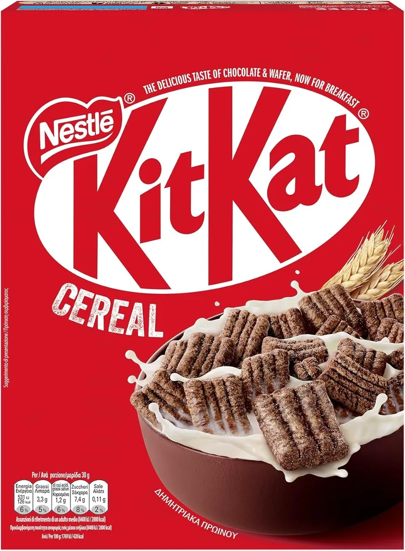 KIT KAT ▫️ Cereais Embalagem de 330g