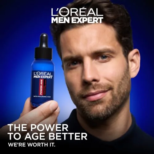 L'Oreal Paris ▫️ L'Oréal Paris Men Expert Power Age Sérum com ácido hialurónico, 30 ml 4