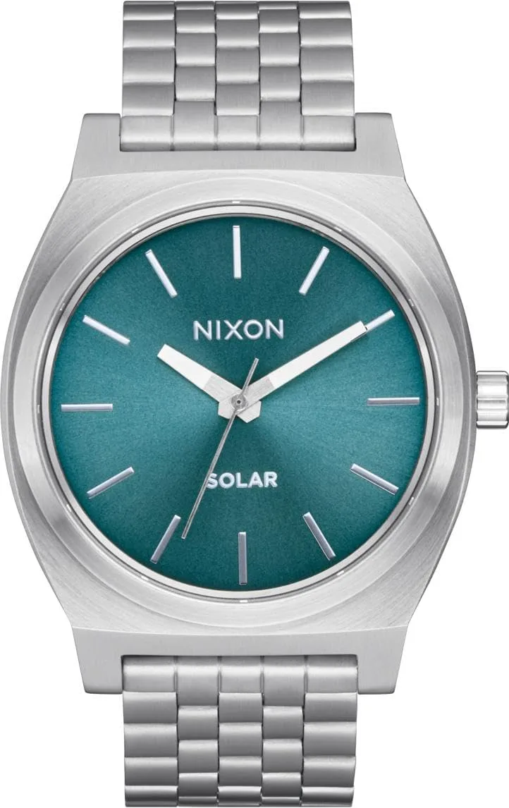 NIXON ▫️ Time Teller Solar A1369-5161-00 Relógio de pulso para homem