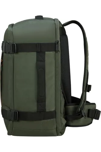 American Tourister ▫️ Urban Track - Mala de cabine Ryanair 25 x 20 x 40 cm, 24,5 L, 0,50 kg, Bagagem de mão, Mochila de avião S Underseater, Grün (Dark Khaki) 2