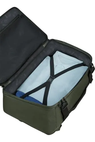 American Tourister ▫️ Urban Track - Mala de cabine Ryanair 25 x 20 x 40 cm, 24,5 L, 0,50 kg, Bagagem de mão, Mochila de avião S Underseater, Grün (Dark Khaki) 5