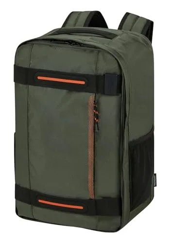 American Tourister ▫️ Urban Track - Mala de cabine Ryanair 25 x 20 x 40 cm, 24,5 L, 0,50 kg, Bagagem de mão, Mochila de avião S Underseater, Grün (Dark Khaki) 6