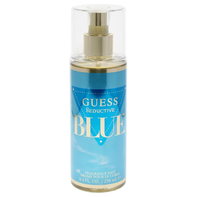 GUESS ▫️ Seductive Blue, Bruma Corporal para Mulher, Fragrância Floral e Frutada, Fresca e Viciante, 250 ml