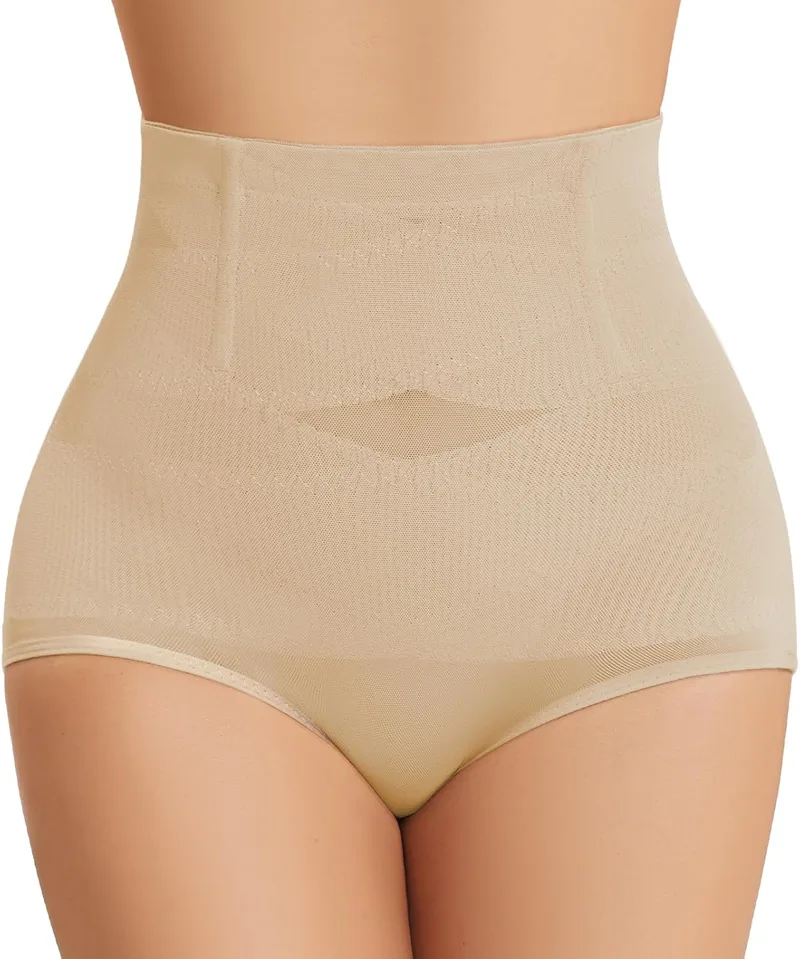 Niwicee ▫️ Braga Cintura Redutora para Mulher, Emagrecente, Calcinha Modeladora para o Abdómen, Cintura Alta, Cintura Pós-parto, Body Modelador, Cintura Sem Costuras, Shapewear