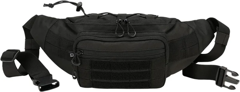 Brandit ▫️ Waistbeltbag Molle, cor: preto, tamanho: tamanho único