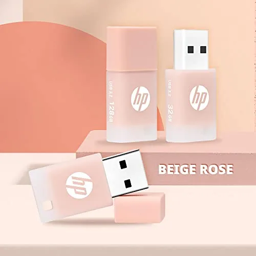HP ▫️ x768 USB 3.2 128 GB, Bege Rosé 5