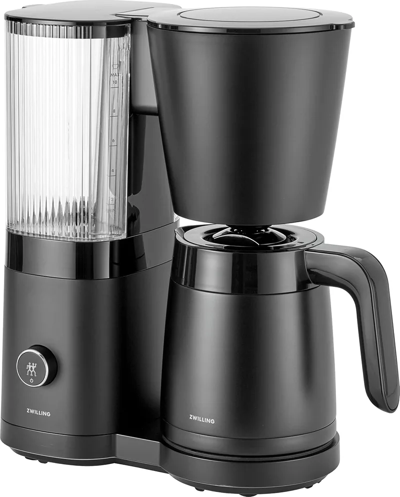 ZWILLING ▫️ Cafeteira de filtro, aço inoxidável | Preto | UE