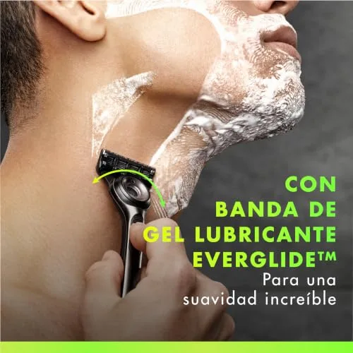 Gillette ▫️ Labs Lâminas de barbear para homem, embalagem de 12 7