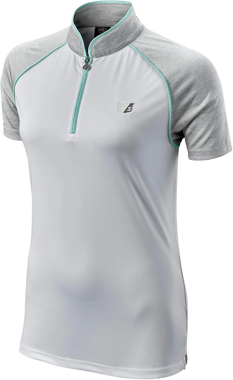 Wilson ▫️ Polo com fecho para mulher - Camisa polo para mulher