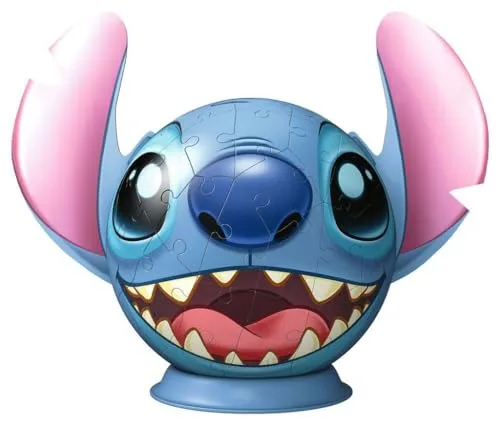 Ravensburger ▫️ Puzzle 3D «Stitch com Orelhas», 77 peças, a partir dos 6 anos 4