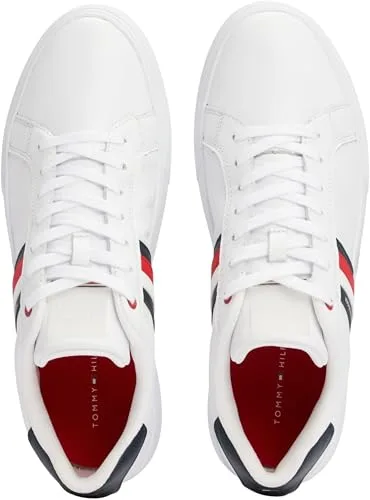 Tommy Hilfiger ▫️ Essential Leather Cupsole Fm0fm04921 Ténis com sola Cupsole para homem 5