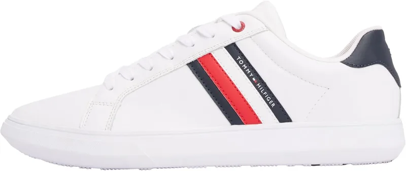 Tommy Hilfiger ▫️ Essential Leather Cupsole Fm0fm04921 Ténis com sola Cupsole para homem