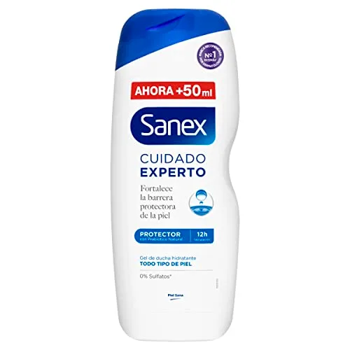 Sanex ▫️ Cuidado Especial Protetor, Gel de Banho, Embalagem de 4 x 600 ml 2