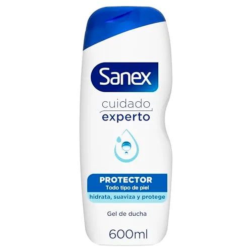 Sanex ▫️ Cuidado Especial Protetor, Gel de Banho, Embalagem de 4 x 600 ml 3