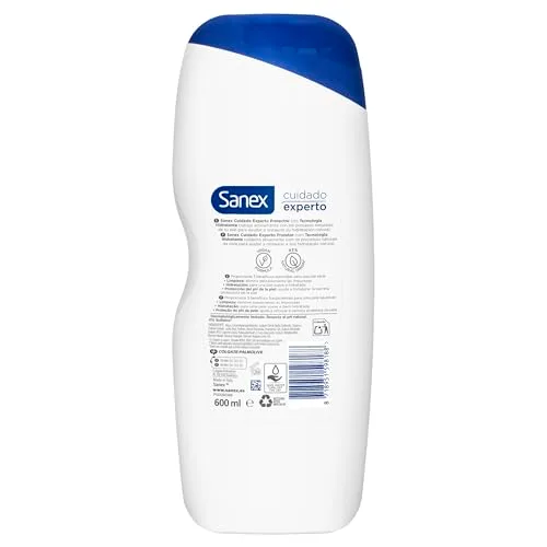 Sanex ▫️ Cuidado Especial Protetor, Gel de Banho, Embalagem de 4 x 600 ml 4