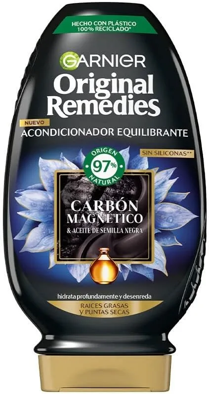 Garnier ▫️ Original Remedies Condicionador de Carvão Magnético, 250 ml
