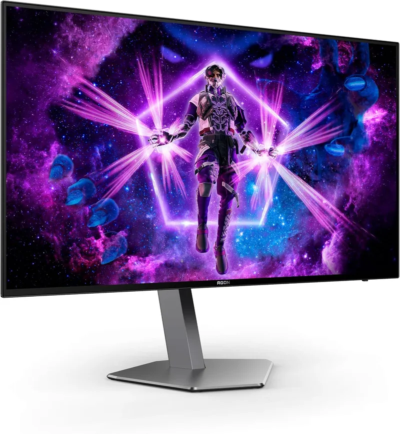 AOC ▫️ Agon PRO AG276QZD - Monitor QHD de 27 polegadas, 240 Hz, 0,03 ms GtG, FreeSync Premium, G-Sync Compatível, HDR10 2560 x 1440, HDMI, DisplayPort, hub USB, preto, 240 Hz, 27 polegadas QHD
