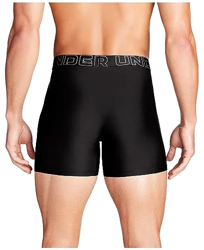 Under Armour ▫️ UA Performance Tech - Solid 6 em embalagem de 3, Taupe Dusk Roupa interior para homem (Embalagem de 3) 5