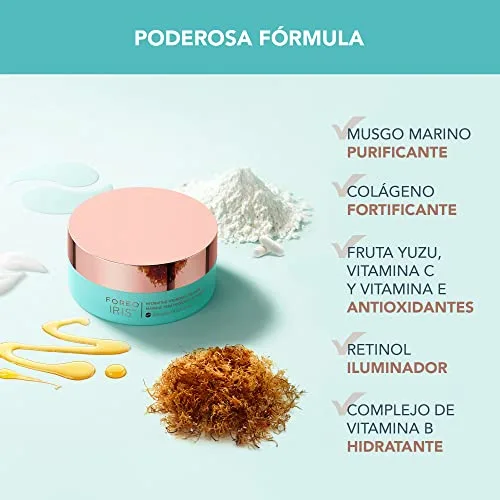 FOREO ▫️ IRIS Patches para os Olhos com Colagénio - Contorno dos Olhos Anti-olheiras - Vitamina B, Vitamina C e Vitamina E - Retinol - Anti-olheiras para Mulheres - Hidratante - Vegano - 60 Patches para os Olhos para Bolsas e Olheiras 3