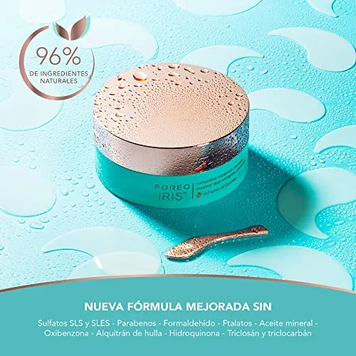 FOREO ▫️ IRIS Patches para os Olhos com Colagénio - Contorno dos Olhos Anti-olheiras - Vitamina B, Vitamina C e Vitamina E - Retinol - Anti-olheiras para Mulheres - Hidratante - Vegano - 60 Patches para os Olhos para Bolsas e Olheiras 4
