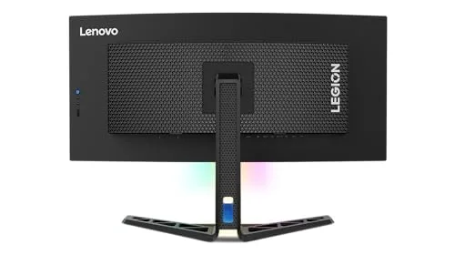 Lenovo ▫️ Legion Y34wz-30 - Monitor curvo de 34'' UWQHD com EyeSafe (VA, 165 Hz, 1 ms, HDMI + DP + USB-C, FreeSync Premium Pro, altifalantes) Ajuste de inclinação/altura/rotação - Preto 3