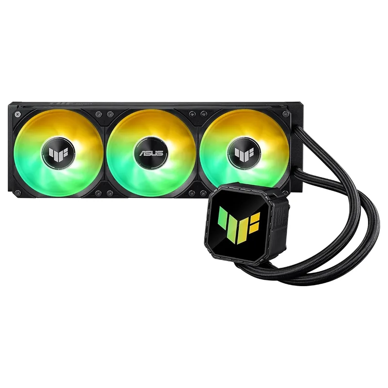 ASUS ▫️ TUF Gaming LC III 360 ARGB - Sistema de refrigeração líquida «tudo-em-um» para CPU com três ventoinhas pré-instaladas e uma bomba eficiente para garantir temperaturas de funcionamento ideais