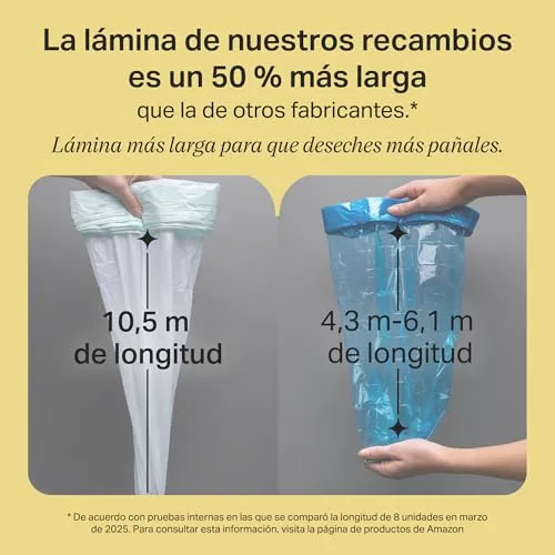 Tommee Tippee ▫️ Sacos de recarga para o cesto de fraldas Twist & Click 5