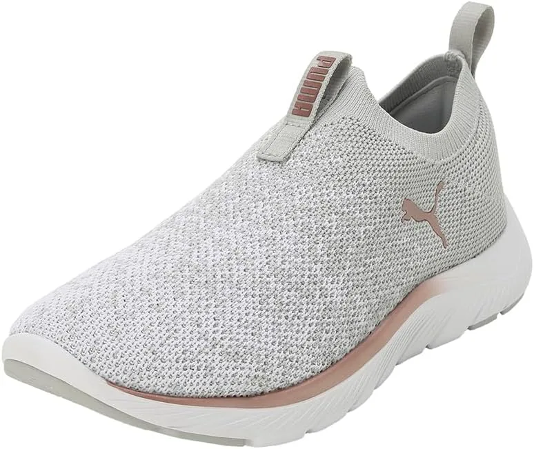 PUMA ▫️ Ténis de corrida de estrada Softride Remi Slip-on Knit para senhora e meninas