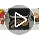 Ufesa ▫️ Grelhador Elétrico Teide, Grelhador para Panini, 1600 W, Placas Antiaderentes, Abertura de 180º, Regulador de Temperatura, Pega «Toque Frio», Preto 7