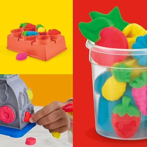Play-Doh ▫️ Hasbro Swirlin’ Smoothies, Batedeira de Brincar para Meninos e Meninas a partir dos 3 Anos, Jogos de Cozinha, Trabalhos Manuais Criativos 3