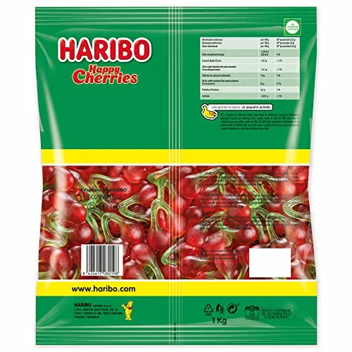 HARIBO ▫️ Happy Cherries - 1000 gr 2