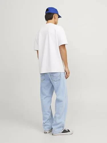 JACK & JONES ▫️ Jjieddie Jjoriginal Sq 738 - Calças de ganga para homem 5