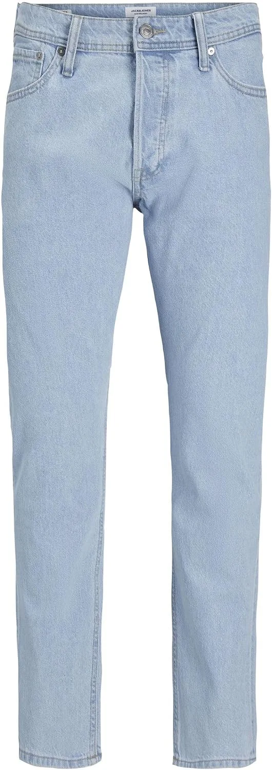 JACK & JONES ▫️ Jjieddie Jjoriginal Sq 738 - Calças de ganga para homem