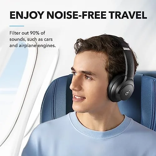 Anker soundcore ▫️ Soundcore Q20i da Anker: Auscultadores Bluetooth com ANC híbrida, Hi-Res, 40 horas 2